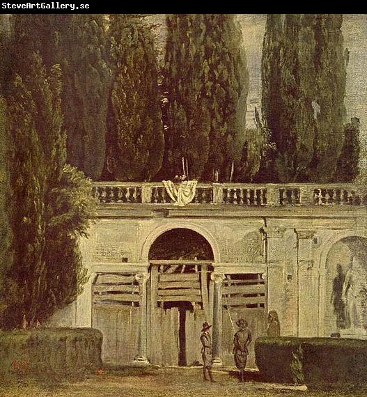 Diego Velazquez Im Garten der Villa Medici in Rom